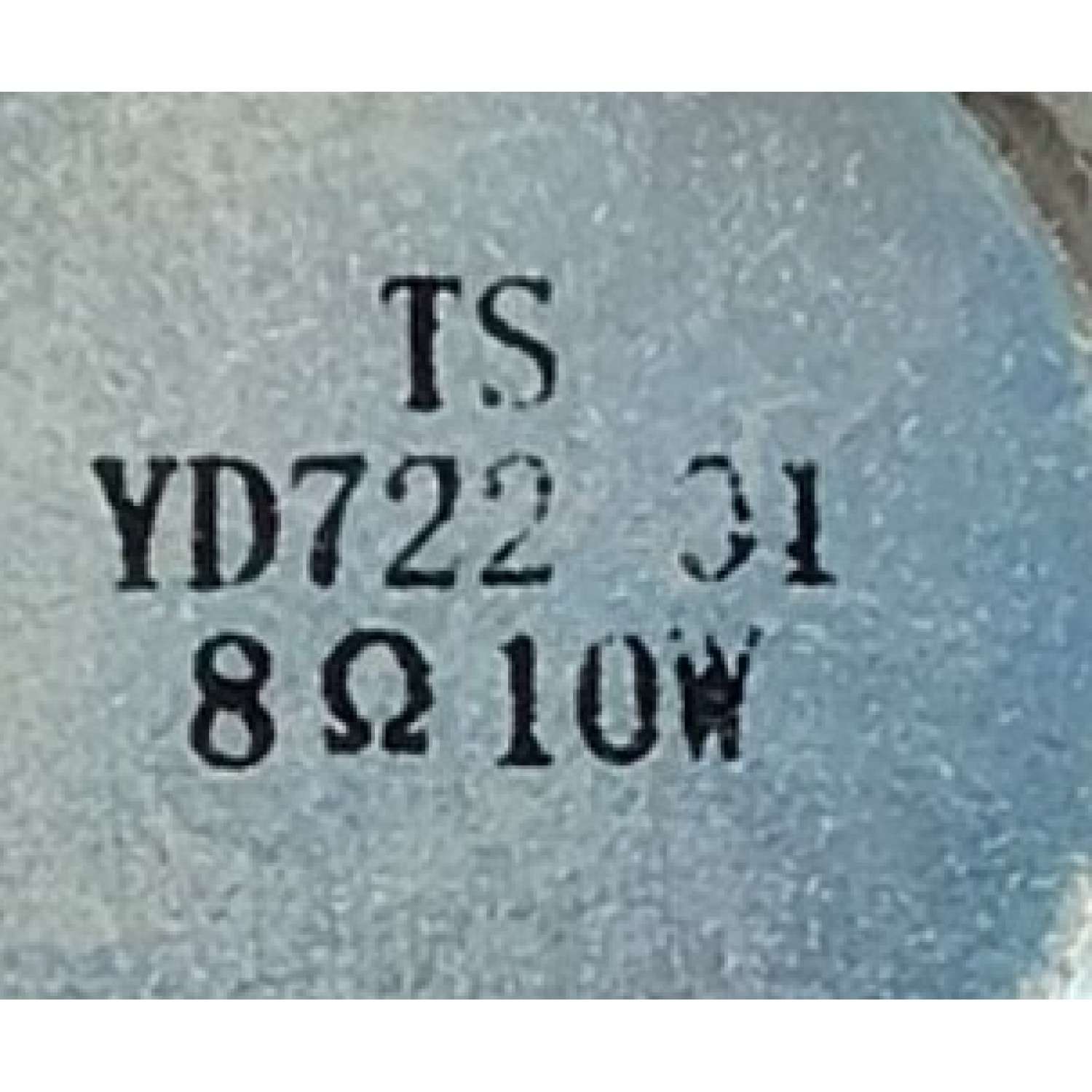 KIT DE BOCINAS PARA TV WESTINGHOUSE (2 PZ) / NUMERO DE PARTE YD722-01 / 8Ω 10w / MODELO EW39T4LZ	 - Imagen 2